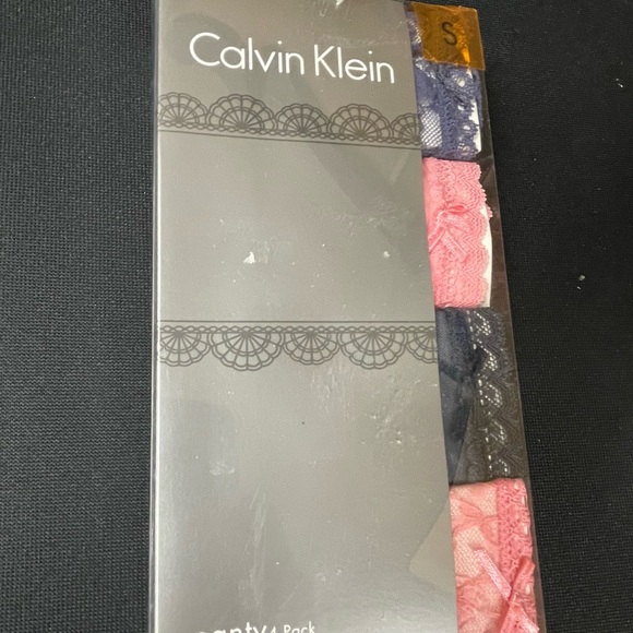Calvin Klein Bikini Lace & Mesh Panties 4 pairs - Picture 10 of 10